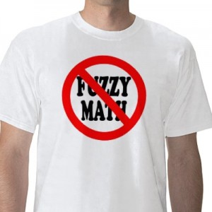 Just say no to fuzzy math